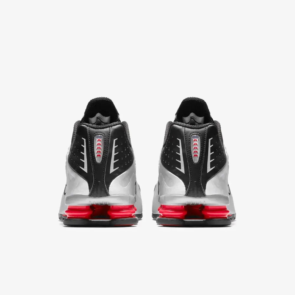 Nike Shox R4 Black Metallic Silver