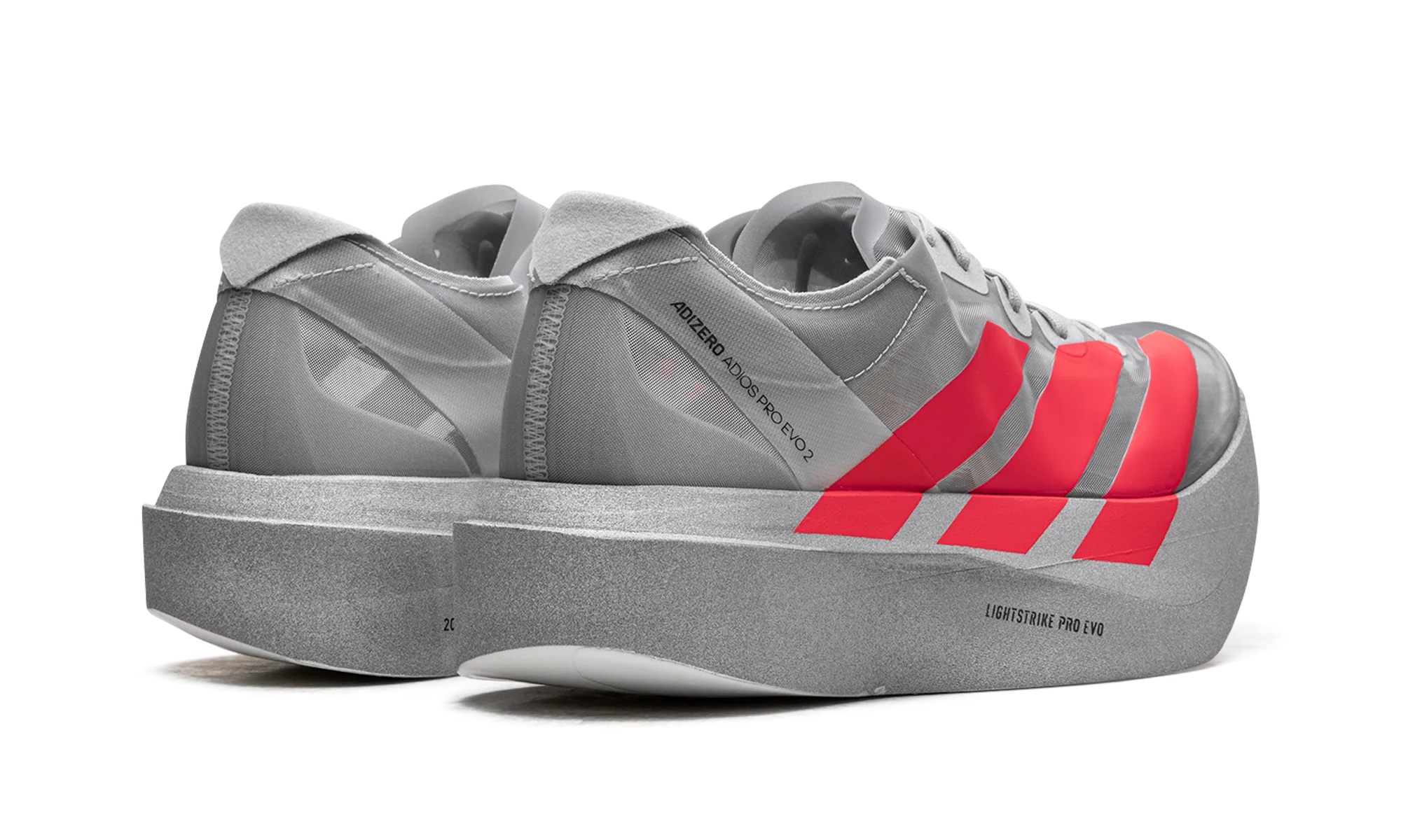 Adidas Adizero Adios Pro EVO 2 "Silver Metallic/Lucid Red/Grey Two"